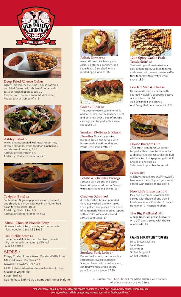 The Old Polish Corner Menu image 1